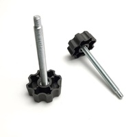 Vis de réglage M10 en plastique pour équipement de fitness, bouton de serrage pour vélo d'exercice, vis de blocage, livraison directe transfrontalière Xiamen