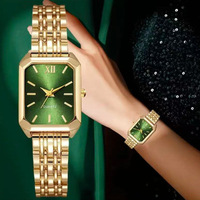 Nouvelle Montre à Quartz de Luxe pour Femme, Design Sophistiqué et Élégant, Boîtier en Alliage de Titane, Aiguilles Professionnelles, Tendance Mode