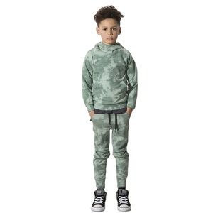 OEM <span class=keywords><strong>Sweat</strong></span>-shirt style décontracté teinture par cravate en éponge française 100% coton Ensemble de vêtements pour bébé et garçon - Product Image 1