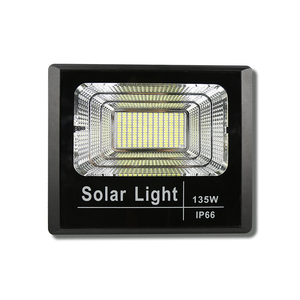 Projecteur LED portable solaire extérieur en aluminium, sans fil, à intensité variable, IP66, 135-250W, faisceau de 120 degrés, 40-50 heures d'autonomie - Product Image 2