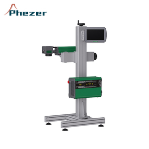 Dây chuyền sản xuất kim loại sợi Máy in <span class=keywords><strong>laser</strong></span> ngày Logo QR mã RF 30 Wát bay <span class=keywords><strong>Laser</strong></span> đánh dấu giá máy - Product Image 4