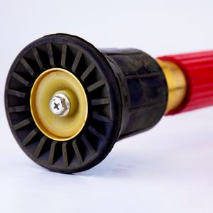 Ağır yangın söndürme memesi ayarlanabilir Jet sprey su memesi performansı ile 2.5 inç hortum bağlantısı - Product Image 5