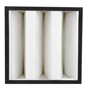 Equipo para Granjas Porcinas, Filtro de Celdas en V con Marco de ABS F7 F8 para Granjas de Cerdos - Product Image 4