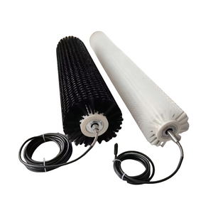 <span class=keywords><strong>Cepillo</strong></span> cilíndrico de nailon con cerdas de tamaño personalizado y eje de accionamiento eléctrico integrado <span class=keywords><strong>para</strong></span> limpieza - Product Image 6