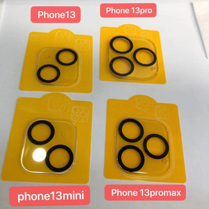 Para iPhone 16 Protector de lente de cámara transparente Protector de cobertura completa con vidrio templado de círculo negro para iPhone 15 14 16 <span class=keywords><strong>Pro</strong></span> Max - Product Image 3
