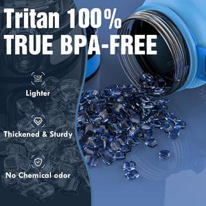 Hot Selling 2025 Plastic Custom LOGO <b>Leak</b> <b>Proof</b> Plastic <b>Water</b> <b>Bottle</b> BPA Free 1l Sport Motivational <b>Water</b> <b>Bottle</b> - Product Image 2