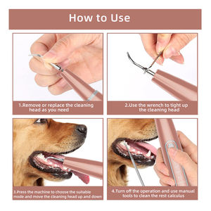 Professionele tandsteenverwijderaar, ultrasoon reinigingsapparaat voor huisdieren, ultrasoon reinigingsstaafje voor huisdieren - Product Image 4