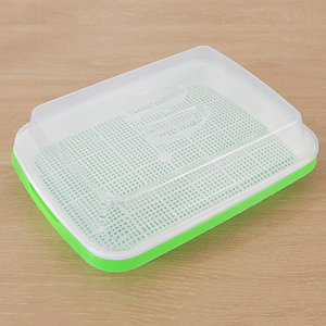 Plateau Microgreen pour la culture sans sol <span class=keywords><strong>Plaque</strong></span> de <span class=keywords><strong>germination</strong></span> Plantation hydroponique d'arachide Semis de pépinière - Product Image 5