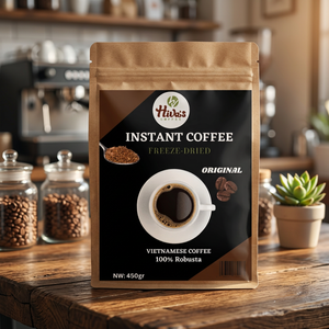 CAFÉ INSTANTÁNEO DE VIETNAM, Liofilizado, Alto en Cafeína, Sabor Neutro, Frasco de 100g, Café Puro Delicioso, 100% Puro, Café de Alta Calidad - Product Image 6
