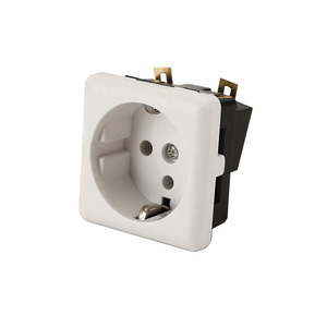 EU 3 <strong>Pin</strong> <strong>Universal</strong> Wall Outlet 100V 250V 6A 10A Black White <strong>AC</strong> Power <strong>Socket</strong> for Kitchen Appliances - Product Image 2
