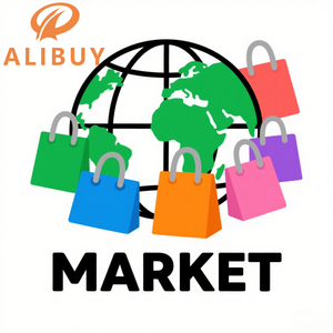 Alibuy mua sắm trực tuyến hệ thống mùa hè ăn mặc kỳ nghỉ Organza Vuông Cổ phồng tay áo ăn eo-cinching Ruffle Taobao Indonesia - Product Image 6