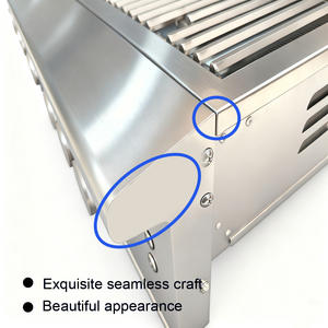 304 स्टेनलेस स्टील आउटडोर रसोई घर आंगन गार्डन पार्टी गैस lpg bg bq <span class=keywords><strong>4</strong></span> बर्नर ग्रिल - Product Image 2