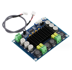 บอร์ดเครื่องขยายเสียงดิจิตอลแบบสองช่องสัญญาณ D2 คุณภาพดี ใช้ไฟ DC 12V 24V กำลังขับ 120W*2 ชิป TPA3116 รุ่น XH-M543 - Product Image 2