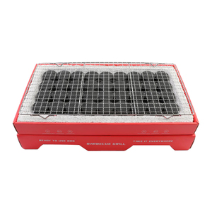 GARIDA New Portable Instant Picnics Camping <strong>Disposable</strong> Outdoor Stainless Steel BBQ Barbecue Grills GCBG-028 - Product Image 2