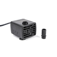 DC 5V USB Pompe Brushless pour animal de compagnie buvant Manque d'eau Coupure de courant LED lumière Rouge et Bleu mini pompe à eau submersible CE, ROHS