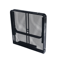 Table de barbecue en maille de fer, imperméable, durable, pour extérieur, cour, plage, camping, pliable, hauteur réglable, mobilier portable