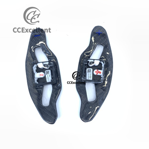 Manettes de changement de vitesse en fibre de carbone CCExcellent pour Lamborghini URUS, <span class=keywords><strong>Audi</strong></span> S4 S5 R8 TT RSQ8 Q3 RSQ3 RS4, volant - Product Image 1