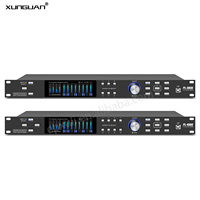 Processeur DSP numérique PL3600/PL4800 avec égaliseur paramétrique 15 segments, égaliseur graphique 31 segments et filtre FIR 512 ordres