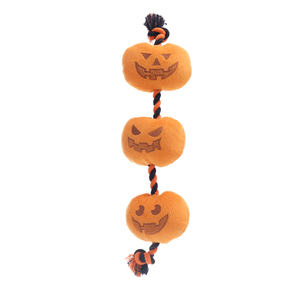 Giocattolo interattivo del cane degli animali domestici di addestramento all'aperto di Nylon educativo di lancio della corda della peluche di Halloween - Product Image 3