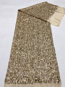 Nouveau tissu à paillettes élastique en maille + 3+5 mm, paillettes colorées, accessoires pour robes, chaussures, sacs, chapeaux - Product Image 3