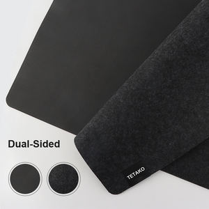 Étui de souris de bureau de jeu en cuir PU décontracté et étanche avec logo personnalisé et chargement sans fil - Product Image 5