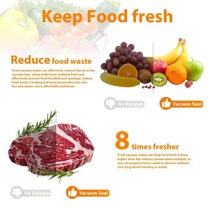 Nouvelle machine de mise sous vide multifonctionnelle de bureau à affichage numérique pour la maison, avec 10 sacs sous vide pour aliments, rangement de cuisine - Product Image 4