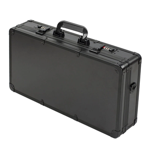 Estuche de Transporte de Aluminio para <span class=keywords><strong>Herramientas</strong></span> de Peluquería, Bolsa de Almacenamiento de Tijeras, Bolsa de <span class=keywords><strong>Herramientas</strong></span> Portátil, Caja de Viaje - Product Image 4