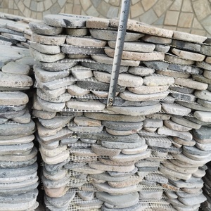 <span class=keywords><strong>Mosaico</strong></span> de Piedras Naturales de Río con Reverso de <span class=keywords><strong>Malla</strong></span> - Product Image 4