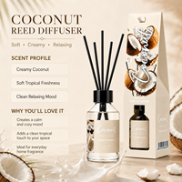 OEM ODM 100ML Rietdiffuser Set, Aangepaste Geur Olie met Rietenstokjes voor Importeurs en Cadeauhandelaren