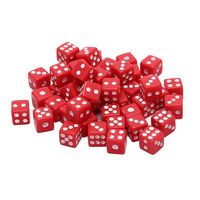 Mini 8mm Point Carré DIY Voyage Jeu Dés 6 Face Puzzle pour Enfants Dollhouse Accessoire