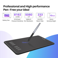 Tablette graphique portable Huion, tablette graphique interactive professionnelle avec stylet numérique pour le dessin