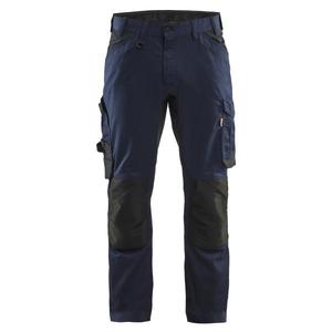 BLAKLADER - 175118328600C146 Pantalon Craftsman avec stretch Bleu marine foncé-PANTALON DE TRAVAIL EAN 7330509923085 - Product Image 1