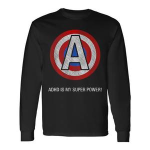 T-shirt à manches longues super motivant pour la sensibilisation et l'estime de soi, pour les personnes atteintes de TDAH - Product Image 2