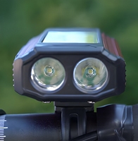 Lampe de travail LED portable XPE+COB, lampe d'urgence rechargeable, étanche IP44, batterie 1800mAh, autonomie 3-8 heures, utilisation en atelier et en jardin