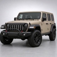 Grille de style JK à JL pour Jeep Wrangler JK 2007-2018, en plastique ABS, sept fentes, conversion de grille avant, directement de l'usine