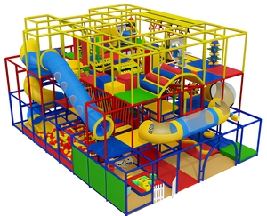 Équipement de terrain de jeu intérieur souple, <span class=keywords><strong>labyrinthe</strong></span> à structure multicouche pour enfants, certifié CE, sûr et durable pour une utilisation commerciale - Product Image 2
