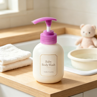 Pompe à lotion en plastique 33/410, débit de 4 ml, distributeur cosmétique pour shampoing, gel douche, savon liquide pour les mains, flacon.