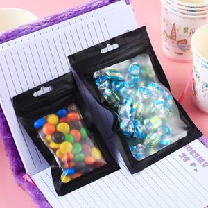 Sacs en mylar de papier d'aluminium imprimés sur mesure Sachets en plastique réutilisables pochettes d'emballage zip-lock pour bijoux aliments cadres <span class=keywords><strong>photo</strong></span> - Product Image 2