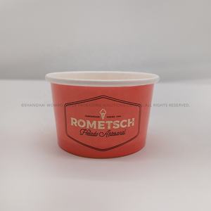 2025 apasionado enérgico llamativo brillante reflectante bajo MOQ tazas de helado tapas de papel taza de lujo - Product Image 6