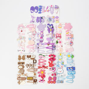 ชุดกิ๊บติดผมผ้า 14 ชิ้น สไตล์การ์ตูน<span class=keywords><strong>น</strong></span>่ารักแบบสาวเกาหลี  ขายส่ง จัดส่ง<span class=keywords><strong>ฟรี</strong></span> วัสดุพลาสติก - Product Image 2