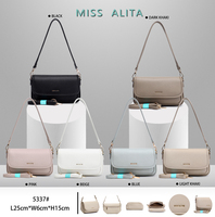 Tas Selempang Wanita Kulit PU Premium Berkualitas Tinggi Fashionable Untuk Penggunaan Sehari-hari dan Acara Malam