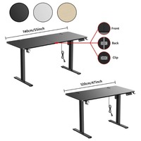 Bureau électrique intelligent réglable en hauteur pour ordinateur portable, table élévatrice, bureau assis-debout, pour la maison et le bureau