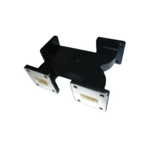 Diviseur/combineur de puissance en aluminium Guide d'ondes à 90 ° Transmission de signaux de communication par micro-ondes - Product Image 1