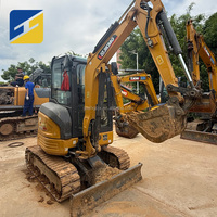 Mini-excavatrice sur chenilles d'occasion XCMG XE27U 2,88 tonnes, prix compétitif, pour travaux d'aménagement paysager et de terrassement
