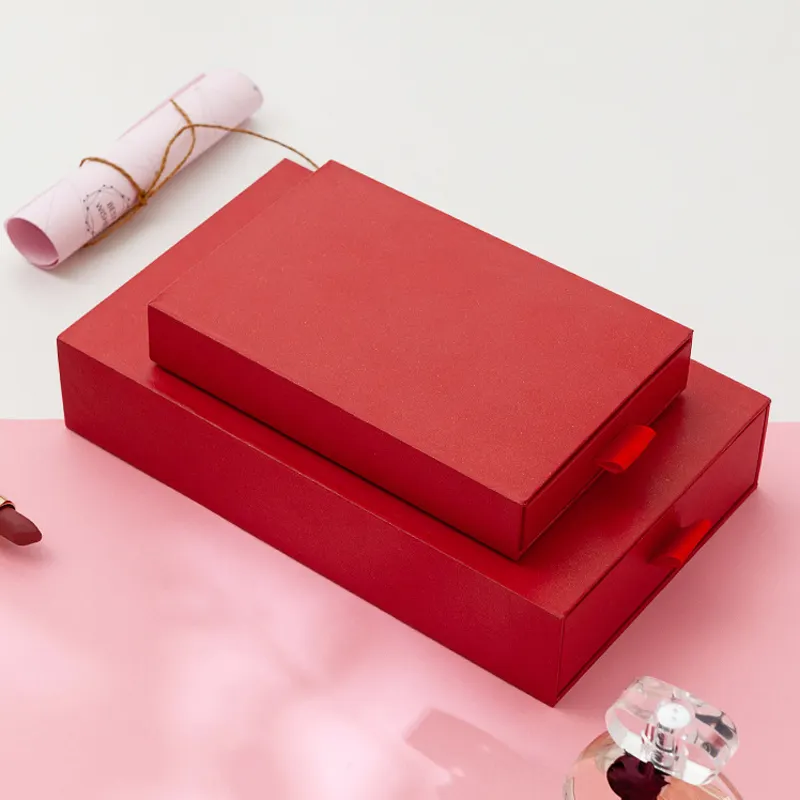 Дешевая коробка из крафт-бумаги, коробка для ящика с прозрачным ПВХ-рукавом, черный, белый, красный, Подарочная коробка из крафт-бумаги