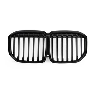 Rejilla delantera para BMW X7 G07, negra, de plástico ABS, entrada de aire para actualización o modificación. - Product Image 1