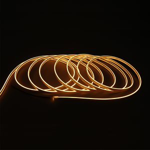 네온 플렉스 <span class=keywords><strong>12V</strong></span>/24V 따뜻한 흰색 4*8mm IP68 공동 압출 실리콘 LED 스트립 480LED/m COB LED 스트립 조명 캐비닛 가구 - Product Image 4