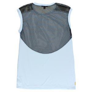 Camiseta Deportiva sin Mangas con Espalda de Malla para Mujer Alala, Azul Polvo, Talla L, Color: Azul Polvo/Negro |   100% Auténtico - Product Image 3