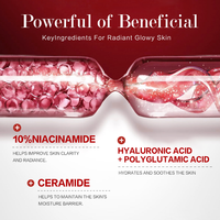 Sérum Visage Clarifiant Peau de Verre OEM Premium 10 % Niacinamide 4 % TXA Acide Hyaluronique Vitamine B12