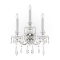 Applique murale LED décorative de luxe en cristal taillé à la main, design en verre fait main, pour villa, hôtel, chambre et salon
